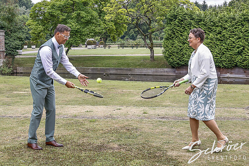 Beate und Dirk Elsche am 11.07.2025 in Schloss Westerholt Herten (EFTS-250711-12-52-40-360