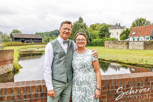 Beate und Dirk Elsche am 11.07.2025 in Schloss Westerholt Herten (EFTS-250711-12-56-42-368