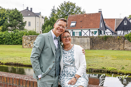 Beate und Dirk Elsche am 11.07.2025 in Schloss Westerholt Herten (EFTS-250711-12-48-28-354