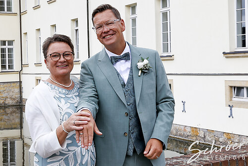 Beate und Dirk Elsche am 11.07.2025 in Schloss Westerholt Herten (EFTS-250711-12-44-28-349