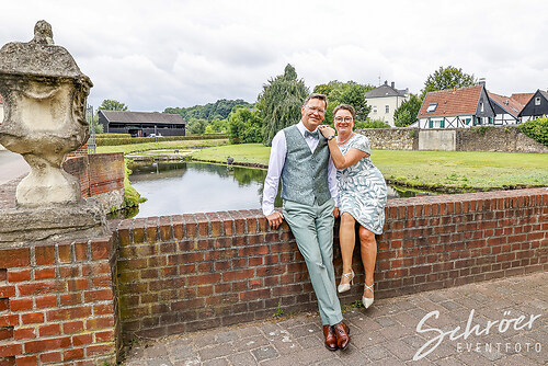 Beate und Dirk Elsche am 11.07.2025 in Schloss Westerholt Herten (EFTS-250711-12-57-09-370
