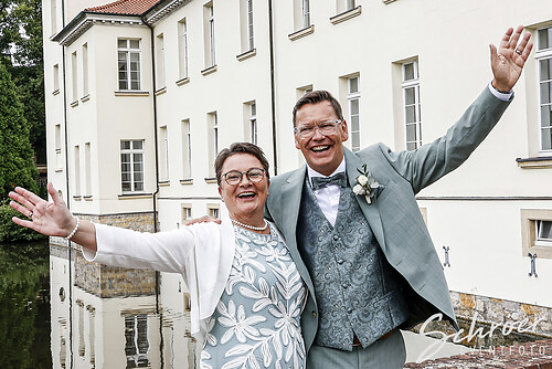 Beate und Dirk Elsche am 11.07.2025 in Schloss Westerholt Herten (EFTS-250711-12-44-09-347