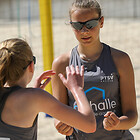 Sophie Zimmermann - Zoë Brodehl vs. Lara Dietrich - Sarah Brust | Beacharena Duisburg B-Turnier Spiel 3 | 19.06.2021