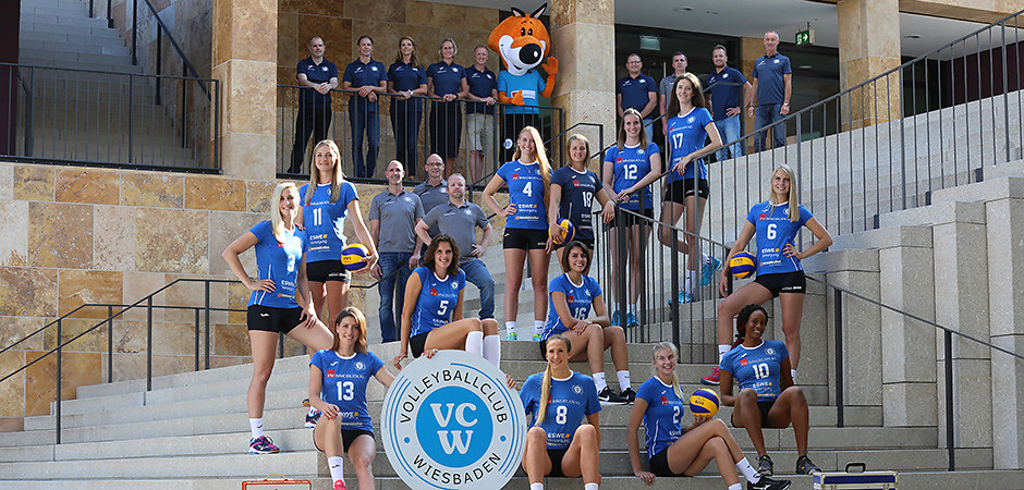 vc-wiesbaden_saison-2018-2019_foto-detlef-gottwaldjpg | VC Wiesbaden | 1. Volleyball-Bundesliga | Saison 2018-2019 | Foto: Detlef Gottwald |...