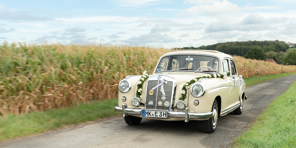 Hochzeit Auto