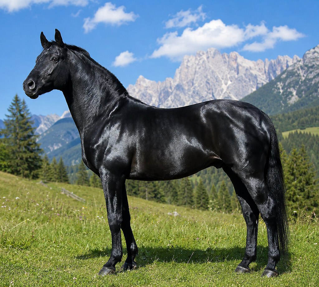 Hibi in den Alpen