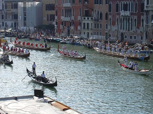 Bilder „Regata Storica“ auf dem Canal Grande - Kunden-Einladung von RUBELLI nach Venedig