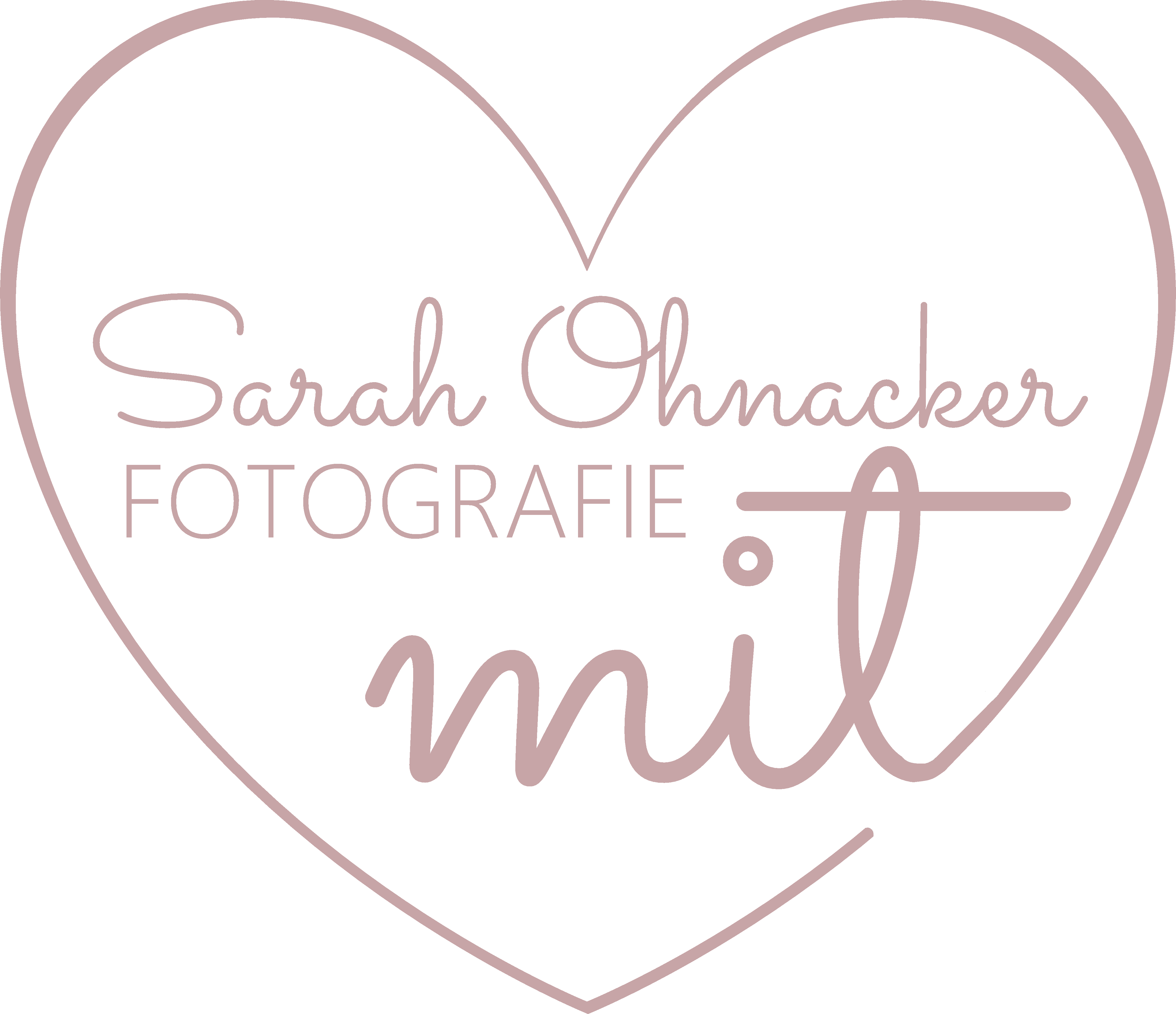 Sarah Ohnacker mit Herz Fotografie