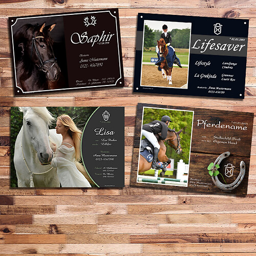 Boxenschilder mit Foto Kategoriebild