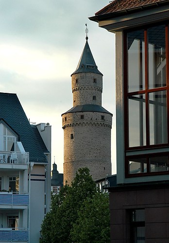 Idstein Hexenturm ABENDSTIMMUNG 2004