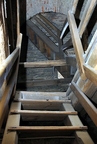 Idstein Hexenturm TREPPENAUFGANG 2006 1