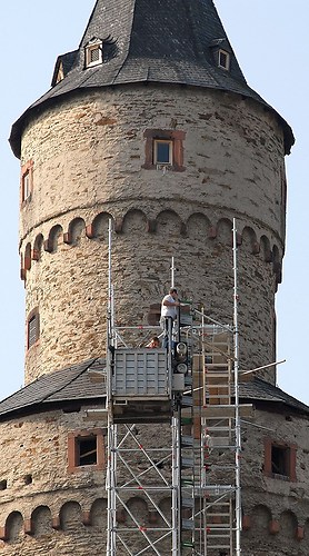 Idstein HEXENTURM RESTAURIERUNG 2007 1
