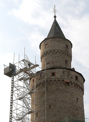 Idstein HEXENTURM RESTAURIERUNG 2007 2