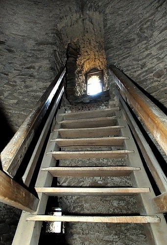 Idstein Hexenturm TREPPENAUFGANG 2006 2