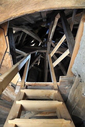 Idstein Hexenturm TREPPENAUFGANG 2009 2