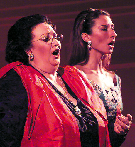 Caballe Montserrat und Tochter Marti WIESBADEN 1999 1