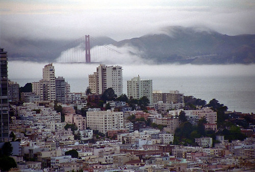 San Francisco Nebelbrücke