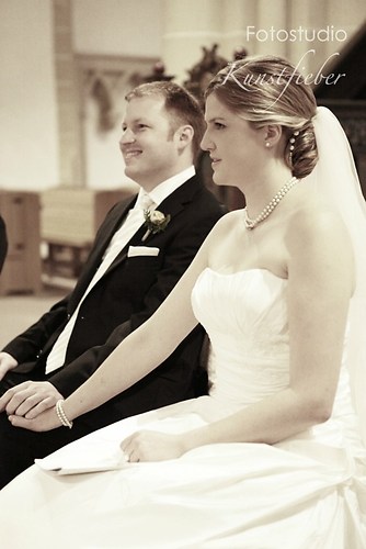 Braut und Bräutigam