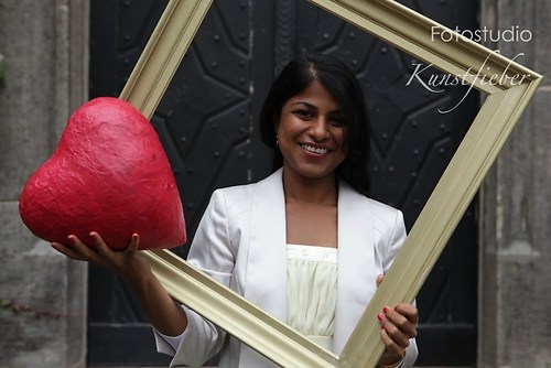 Spaßbilder mit den Gästen