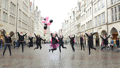 JGA Fotoshooting Münster, Junggesellinnen Abschied Fotos Münster, JGA Fotos Münster, die b