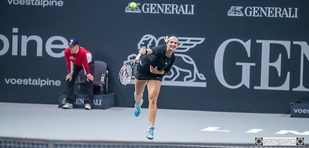 Generali Ladies (151010bm_4936) | Melanie KLAFFNER (AUT) 
vs Klara KOUKALOVA (CZE) 5:7 4:6