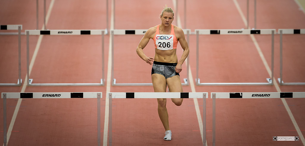 LEICHTATHLETIK U14-U18 (170114bm_1916) | SPORT, LEICHTATHLETIK U14, U16, U18  - LINZ, 14.JÄNNER 2017 , IM BILD:  VERENA PREINER 60 M... | 14.JÄNNER 2017, FOTO:FOTOLUI/SPORTMEDIAPICS.COM/MANFRED BINDER, IM BILD:  VERENA PREINER 60 M HÜRDEN, LEICHTATHLETIK U14, SPORT, U16, U18  - LINZ