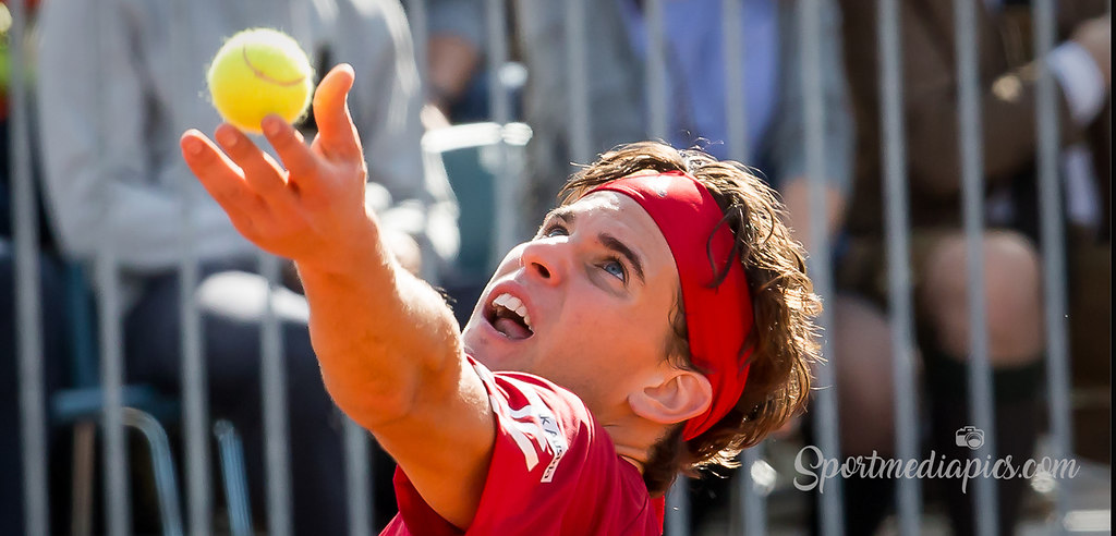 DAVIS CUP WELS AUSTRIA - RUMÄNIEN  (170915bm_4798) | SPORT, TENNIS, DAVIS CUP WELS , 15.09.2017,  IM BILD: DOMINIK THIEM - BOGDAN BORZA FOTO:... | DAVIS CUP AUSTRIA - RUMÄNIEN, TENNIS