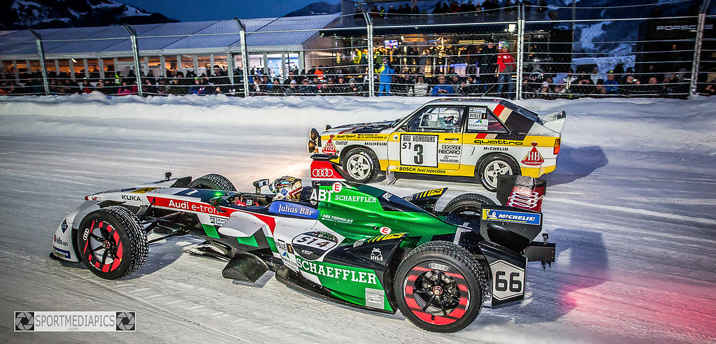 ICE GP 2019 (190119bm_9947) | SPORT, MOTORSPORT, ICE GP 2019, 19.-20. JÄNNER,  IM BILD:  FOTO: SPORTMEDIAPICS.COM / MANFRED BINDER | AUDI, Abt, BRR, ICE GP 2019, Porsche, RALLYE, Röhrl, Wagner