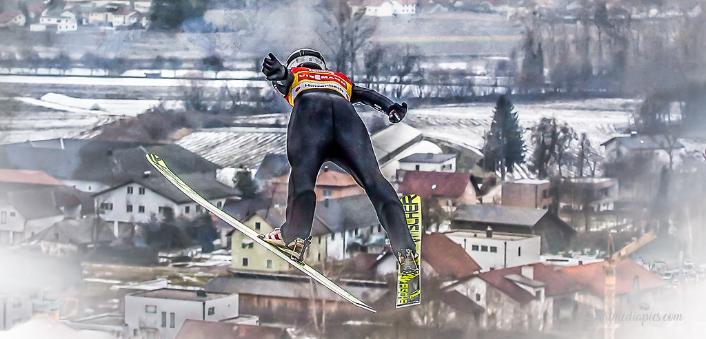 SKI JUMP HINZENBACH (190202bm_1) | SPORT, SKI JUMP HINZENBACH_020219, IM BILD: FOTO: SPORTMEDIAPICS.COM / MANFRED BINDER