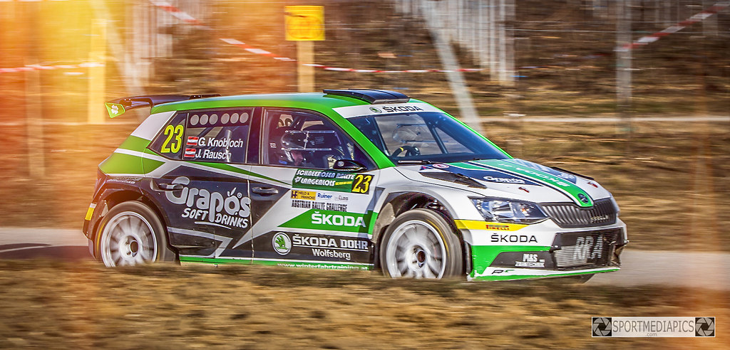 SCHNEEROSENRALLXE 2019 (190223bm_) | SPORT, MOTORSPORT, SCHNEEROSENRALLXE 2019,  IM BILD: Günther KNOBLOCH  SKODA FABIA R5   FOTO:... | SCHNEEROSENRALLXE 2019