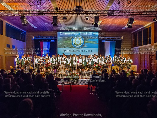 Jahreskonzert der Musikkapelle Wössen 2014