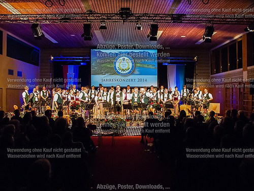 Jahreskonzert der Musikkapelle Wössen 2014