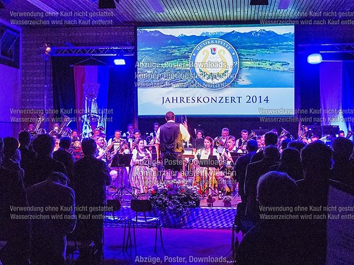 Jahreskonzert der Musikkapelle Wössen 2014