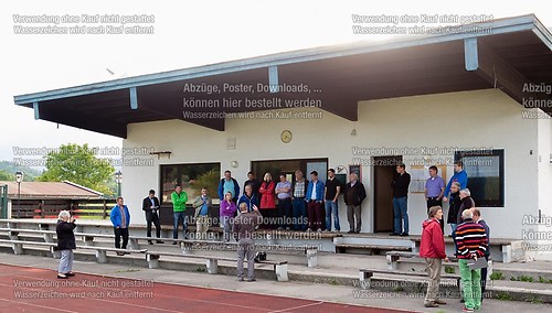 Gemeinderat besichtigt 2014 Stadion und Sportheim am Zollweg