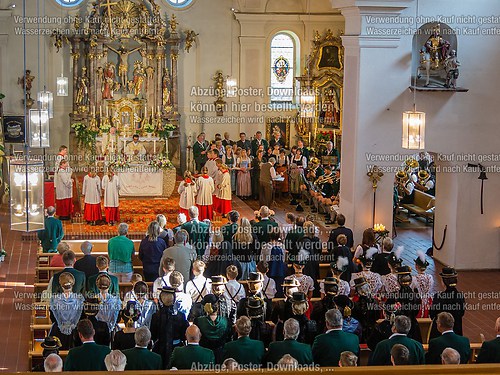 Fronleichnam mit Prozession 2014 in Unterwössen