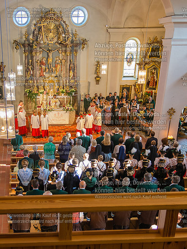 Fronleichnam mit Prozession 2014 in Unterwössen