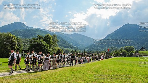 Fronleichnam mit Prozession 2014 in Unterwössen