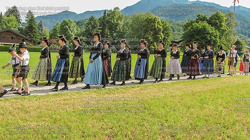 Fronleichnam mit Prozession 2014 in Unterwössen