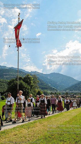 Fronleichnam mit Prozession 2014 in Unterwössen