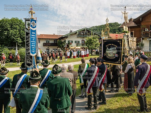 Fronleichnam mit Prozession 2014 in Unterwössen