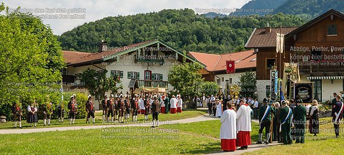 Fronleichnam mit Prozession 2014 in Unterwössen