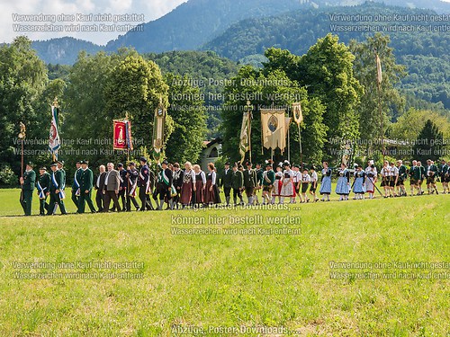 Fronleichnam mit Prozession 2014 in Unterwössen