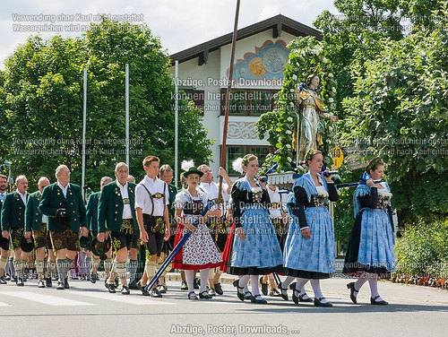 Fronleichnam mit Prozession 2014 in Unterwössen