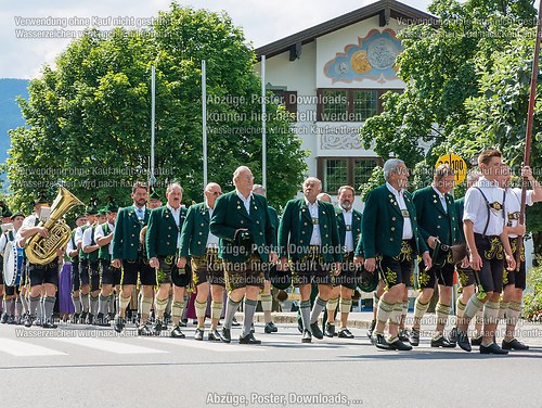 Fronleichnam mit Prozession 2014 in Unterwössen