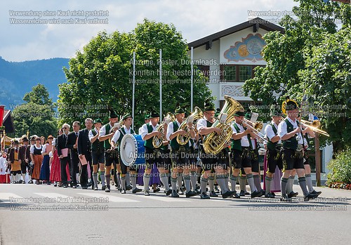 Fronleichnam mit Prozession 2014 in Unterwössen