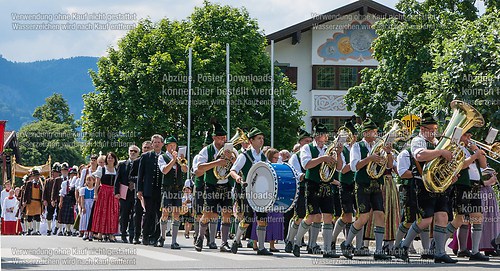 Fronleichnam mit Prozession 2014 in Unterwössen