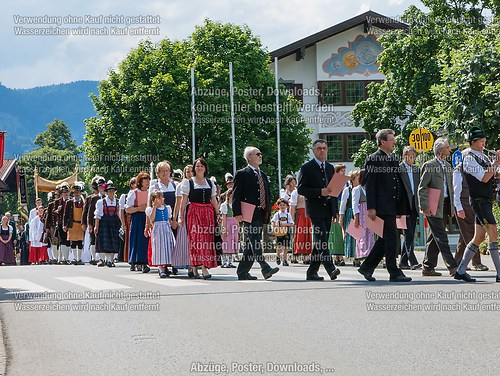 Fronleichnam mit Prozession 2014 in Unterwössen
