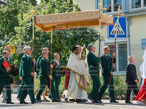 Fronleichnam mit Prozession 2014 in Unterwössen