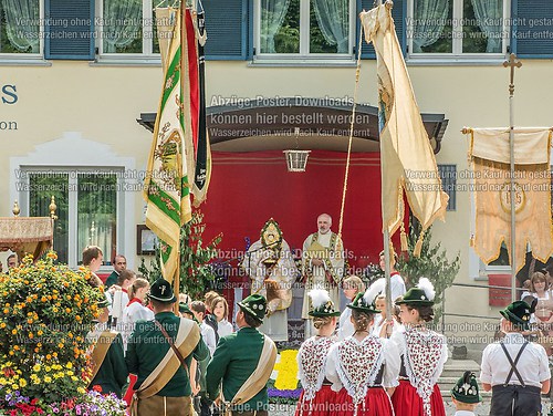 Fronleichnam mit Prozession 2014 in Unterwössen