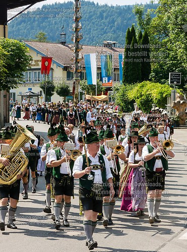 Fronleichnam mit Prozession 2014 in Unterwössen